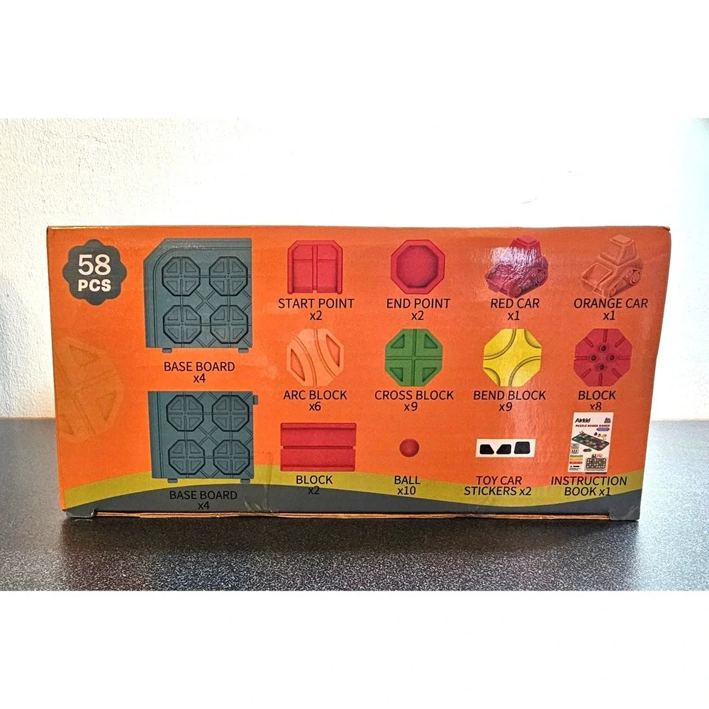 Airkid Puzzle‎ Board Game STEM Educational Toy 180+ Challenges C2203 Ages 4+ NEW